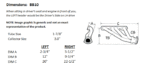 Sanderson BB10 dimensions