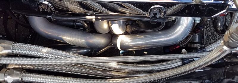 Sanderson CC134 right side installed on 1940 Ford