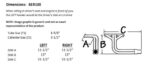 Sanderson BER100 dimension graphic