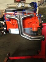 Sanderson C32 left side on engine
