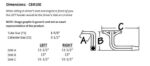 Sanderson CBR100 dimension graphic