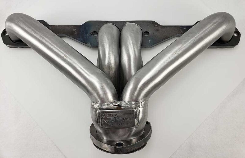 Sanderson CC158-P header set (plain steel, raw metal)