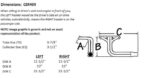Sanderson CER409 dimension graphic