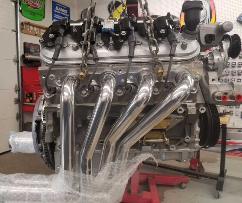 Sanderson CPLS right side on engine