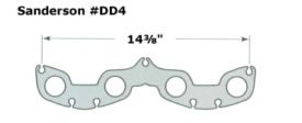 Sanderson DD4 flange dimension