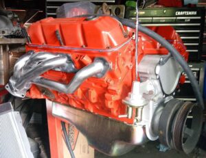 Sanderson DD9 right side on engine