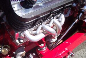 Sanderson FF5 left side on engine