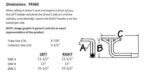 Sanderson FR460 dimension graphic