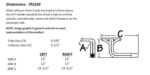 Sanderson FRS100 dimension graphic