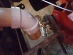 Sanderson FTB1 downpipe routing
