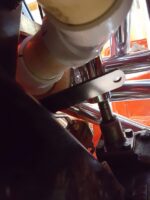 Sanderson FTB1 downpipe routing