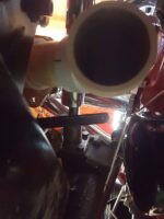 Sanderson FTB1 downpipe routing