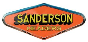 Sanderson Retro Logo Metal Sign