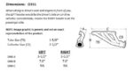 Sanderson O351 dimension graphic